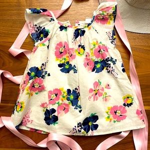 Baby Gap Floral Cotton Dress